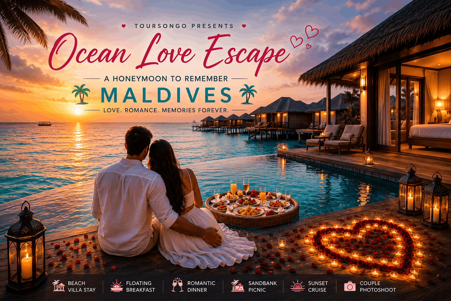 Ocean Love Escape Maldives honeymoon package